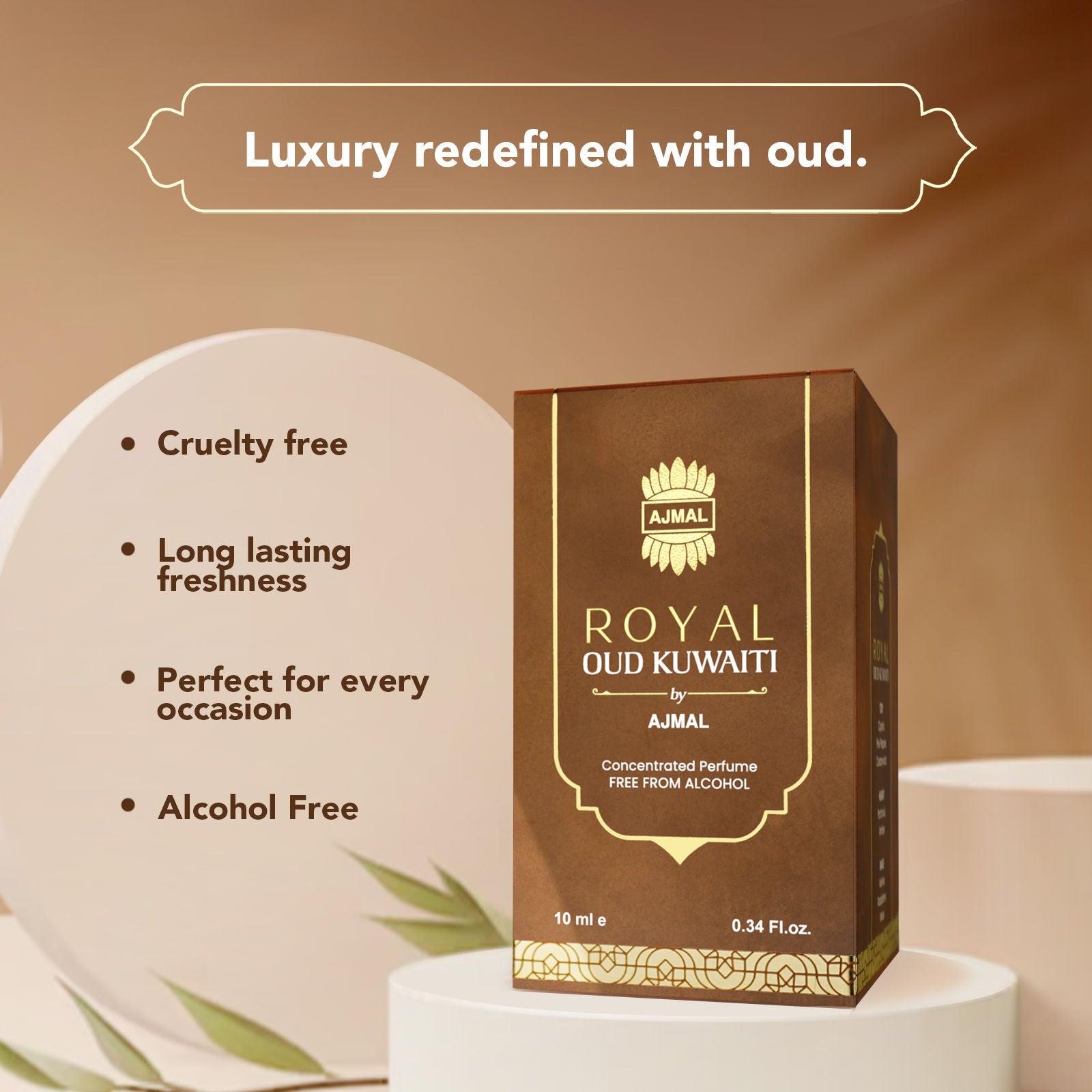 Ajmal India Royal Oud Kuwaiti Attar For Unisex