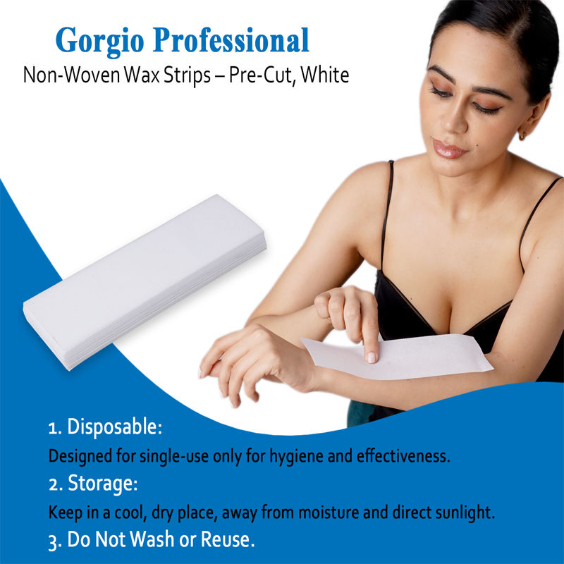 Gorgio Professional Hair Removing Wax Strip - 100 nos GWS82