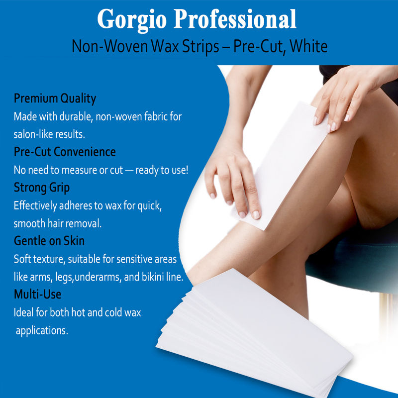 Gorgio Professional Hair Removing Wax Strip - 100 nos GWS82