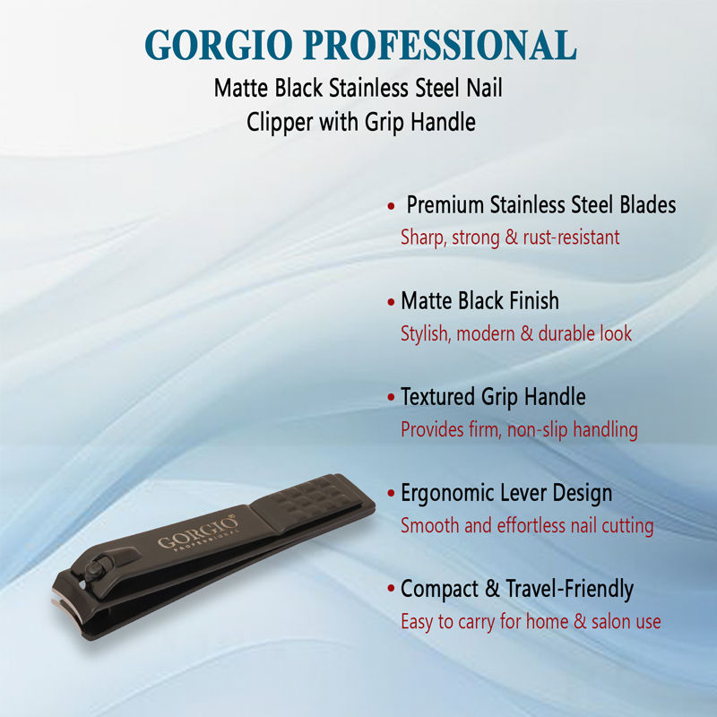 Gorgio Professional Nail Cutter GNC0313 Colour & Shape May Vary