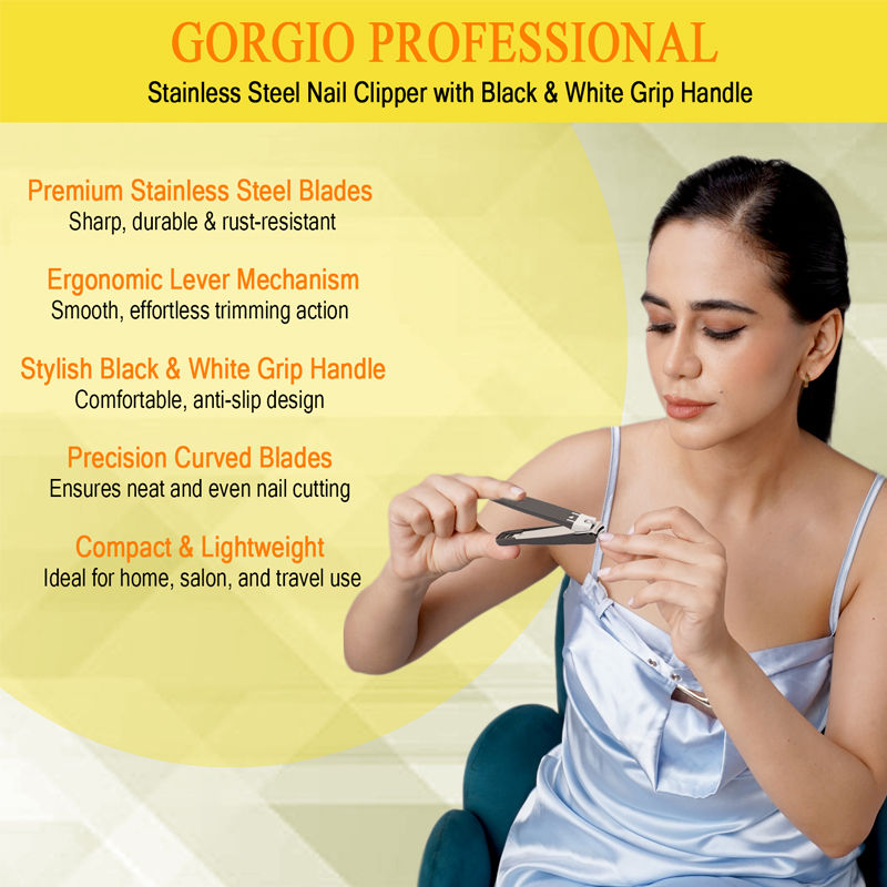 Gorgio Professional Nail Cutter GNC0315 Colour & Shape May Vary