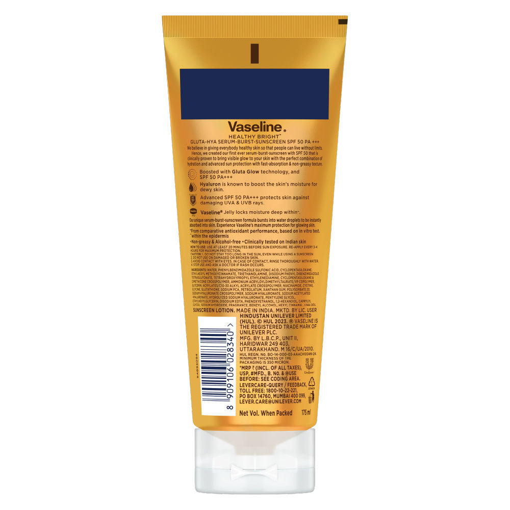 Vaseline Gluta Hya Antioxidant SPF 50 PA+++ Sunscreen