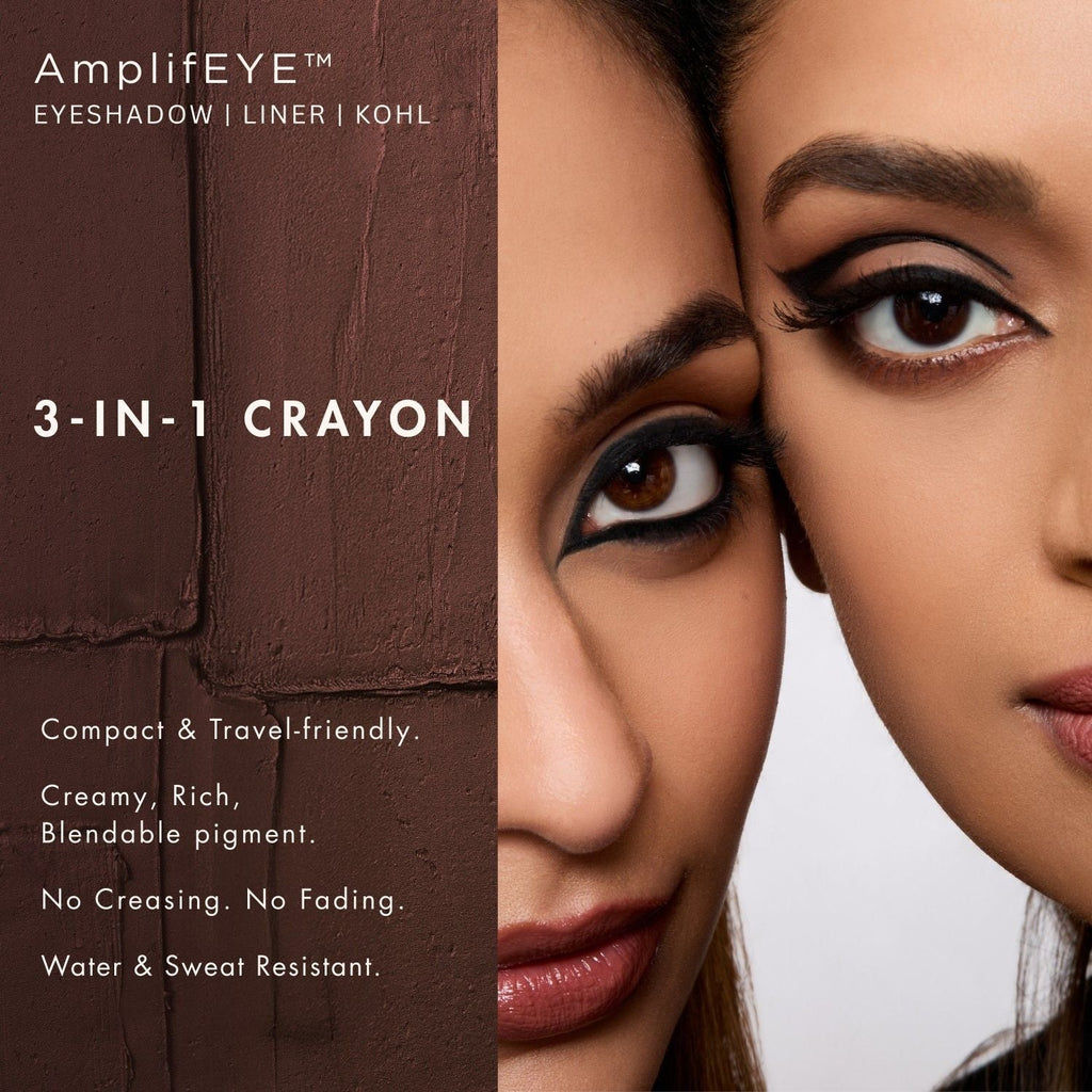 HYUE AmplifEYE 3-in-1 Eye Crayon - Eyeshadow Liner Kohl - Multi-Use