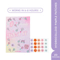 Gush Beauty Dart It Pimple Patches Work in 6-8 Hrs For Acne, Zits And Blemishes - Petal Powder