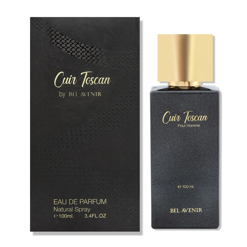 BEL AVENIR Cuir Toscan Luxury Longlasting Eau De Parfum For Mens