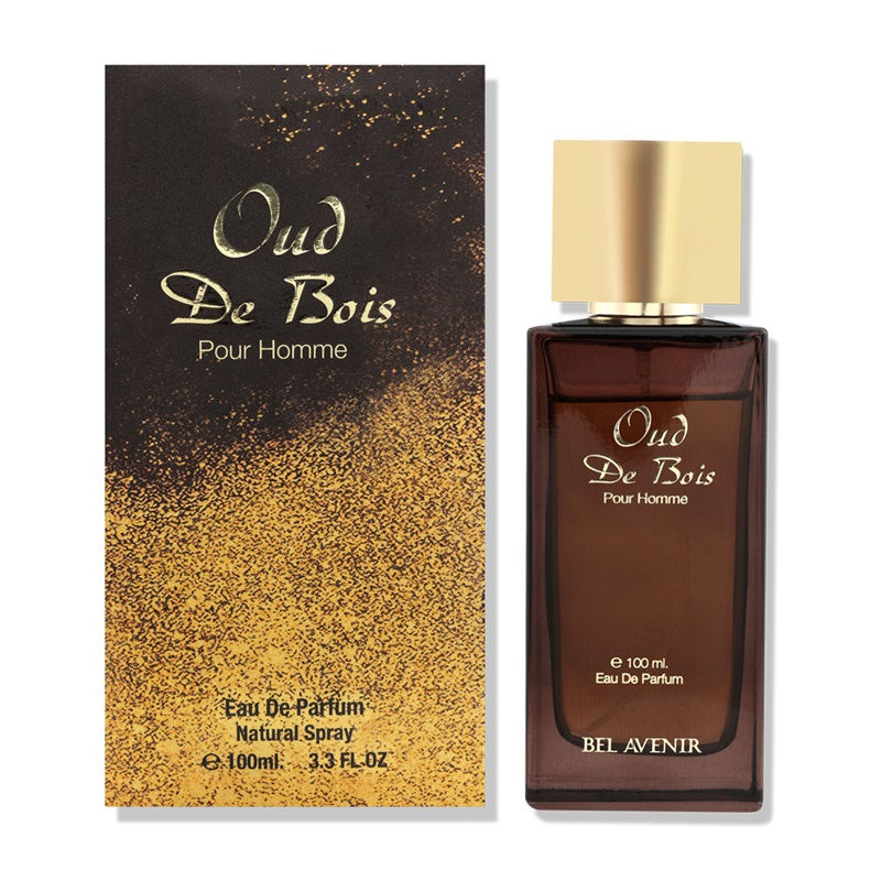 BEL AVENIR Oud De Bois Luxury Longlasting Eau De Parfum For Mens