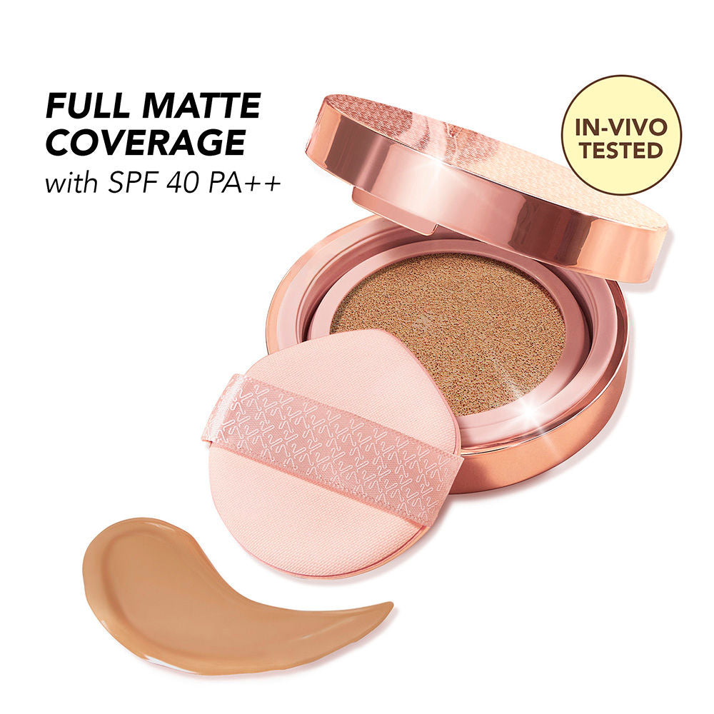 Kay Beauty Full Coverage Cloud Cushion Foundation with in-vivo tested SPF 40 PA ++