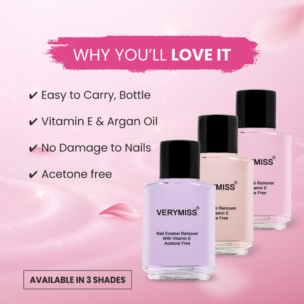 Verymiss Nail Enamel Remover - 02 Voilet