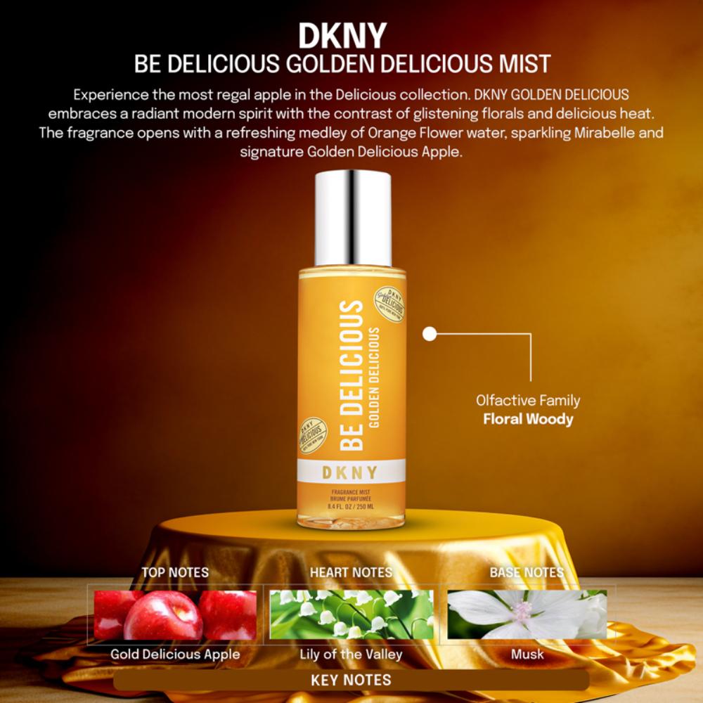DKNY Be Delicious Golden Delicious Fragrance Mist For Her