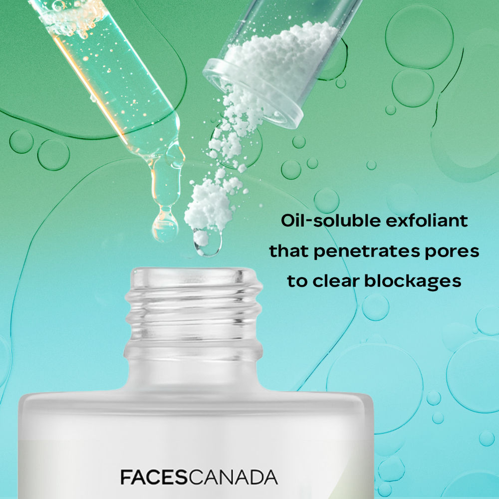 Faces Canada Comfy Glow 2% Salicylic Acid Face Serum - Clears Acne & Blackheads