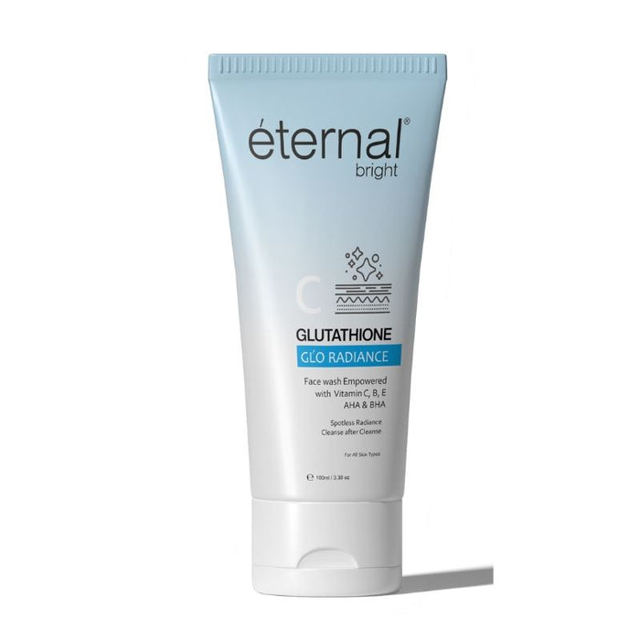eternal bright Glutathione Facewash For Deep Cleansing & Skin Brightening
