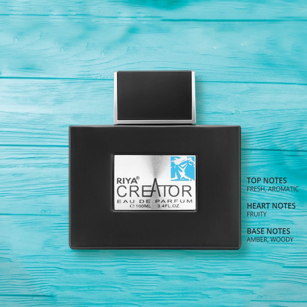 RIYA Creator Perfume for Men & Women EDP Long Lasting Fragrance Aromatic Fruity Woody Notes