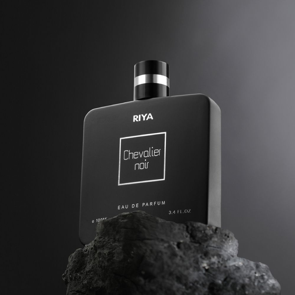 RIYA Chevalier Noir for Men EDP Spray Green, Musk, Mossy Dark Power Fragrance Long Lasting Perfume