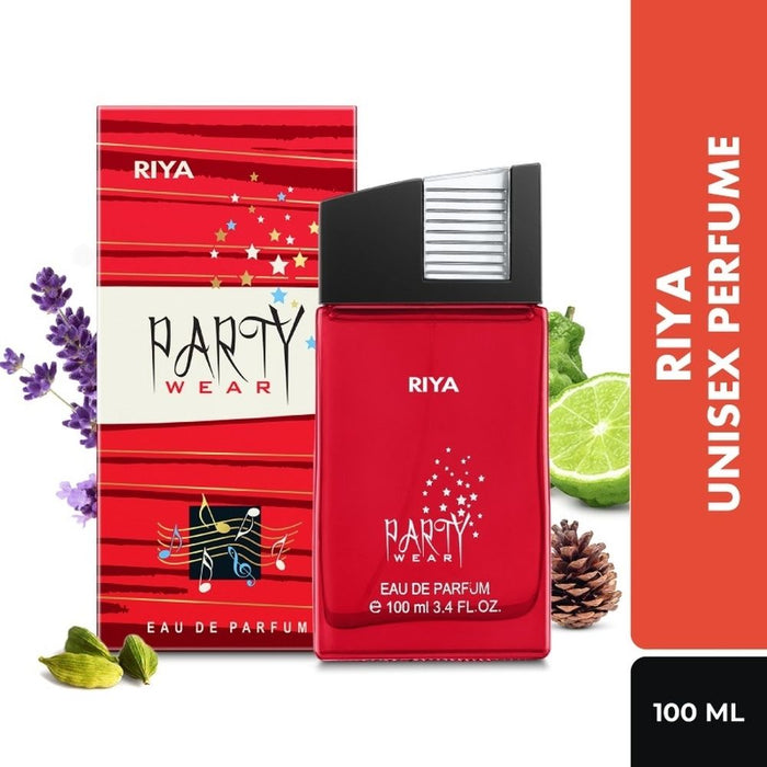 RIYA Floral Citrus Woody Perfume for Men and Women EDP Spray Long Lasting Moderate Fragrance
