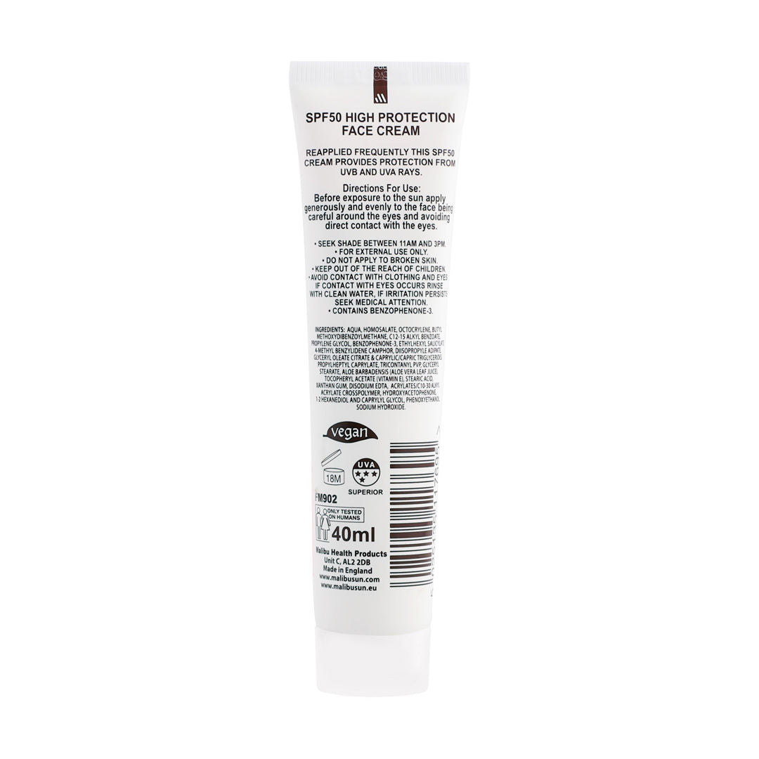 Malibu All Day Face Cream SPF 50