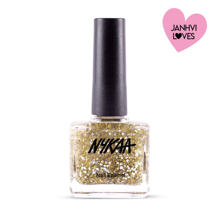 Nykaa Cosmetics Star Studded Glitter Coat Nail Enamel