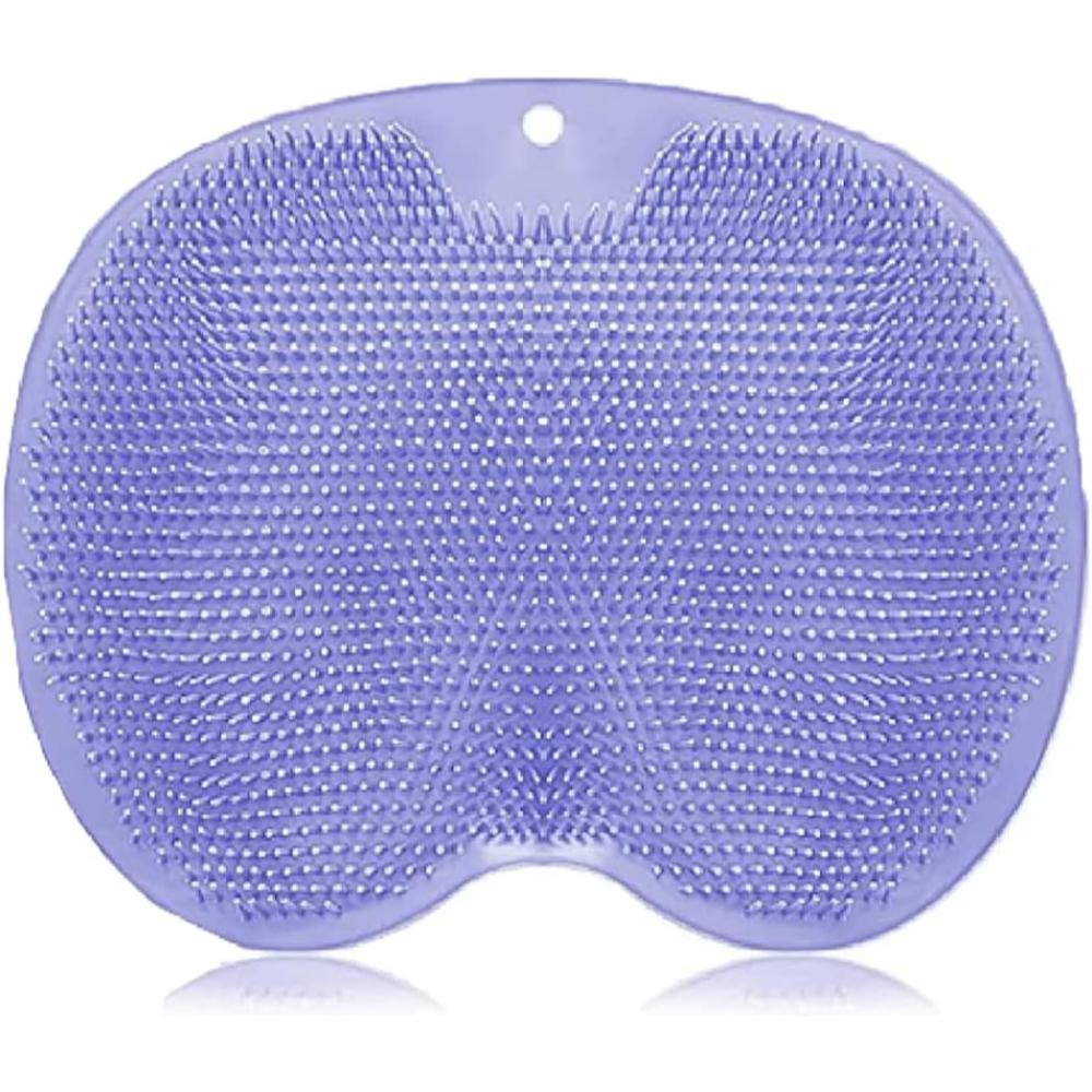 Kazarmaa Shower Silicone Bath Foot Mat for Back & Foot Scrubber
