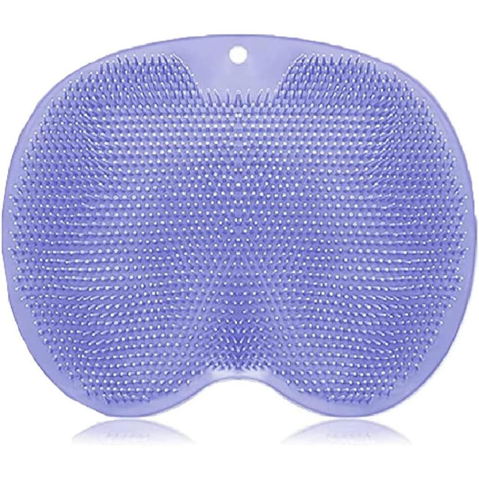 Kazarmaa Shower Silicone Bath Foot Mat for Back & Foot Scrubber