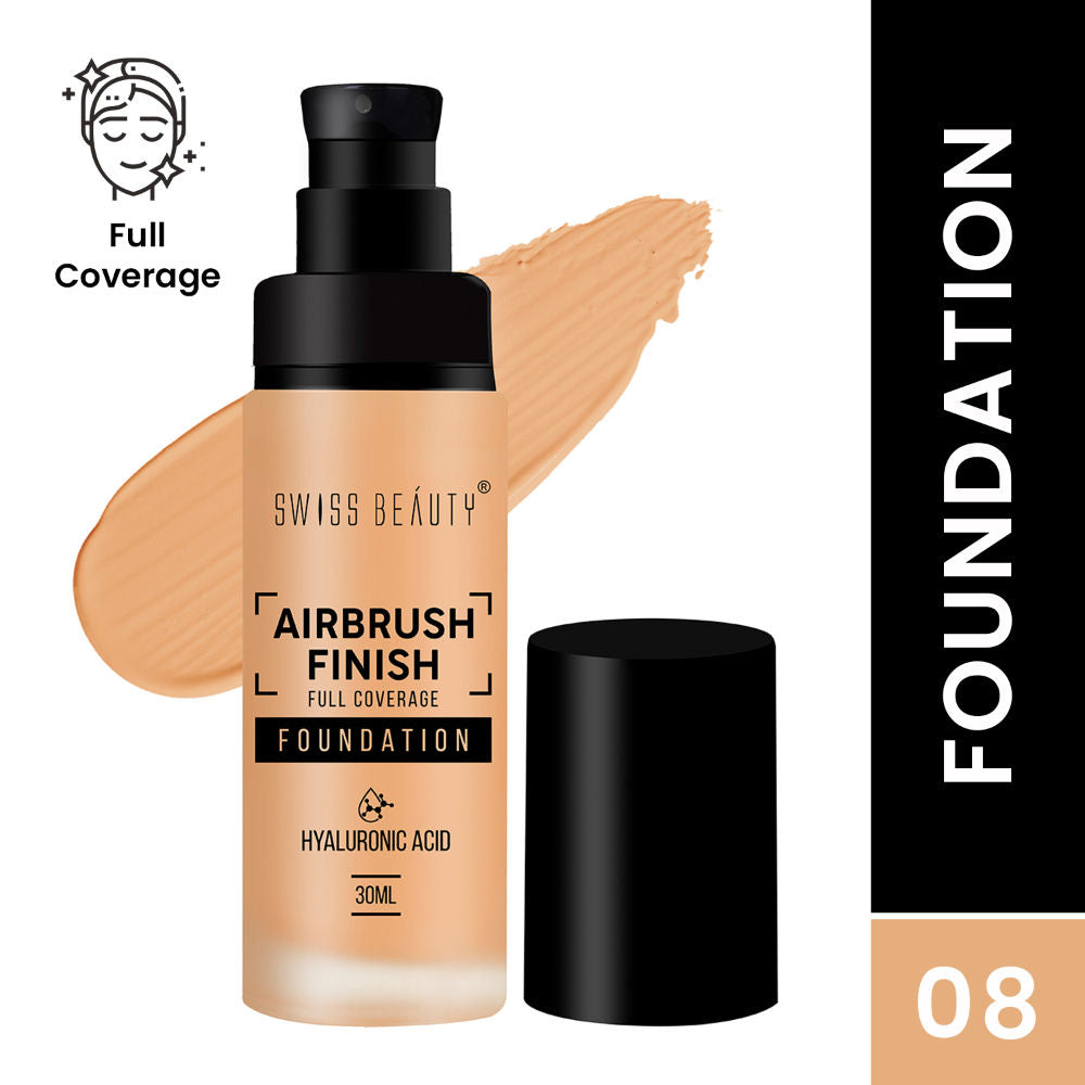 Swiss Beauty Airbrush Finish Full Coverage Foundation