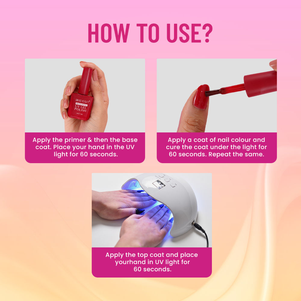 Swiss Beauty Professional UV Gel Nail Polish