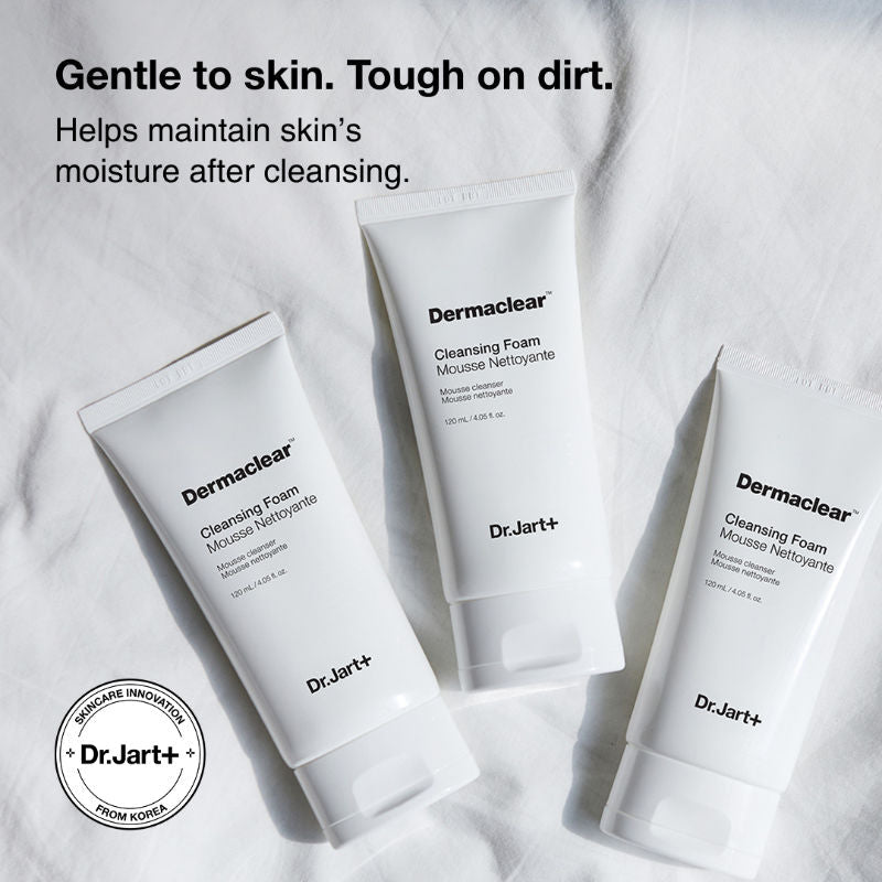 Dr.Jart+ Dermaclear Ph Cleanser Foam Face Wash – Daily Gentle Cleanser