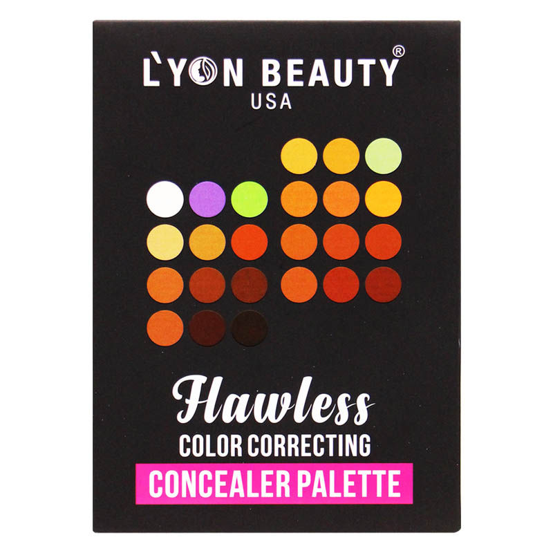 Lyon Beauty Flawless Color Correcting Concealer Palette