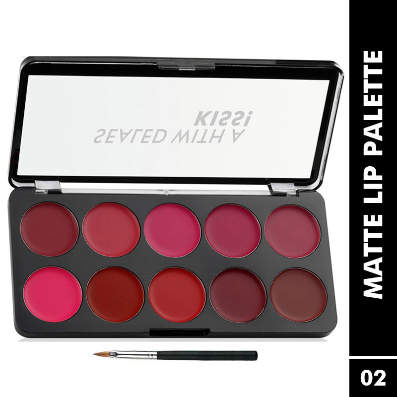 Lyon Beauty Matte Lip Contour Palette