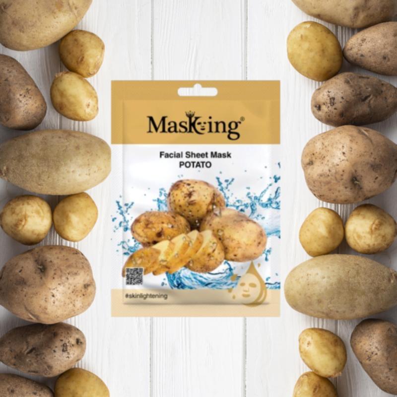 Masking Beauty Potato Facial Sheet Mask