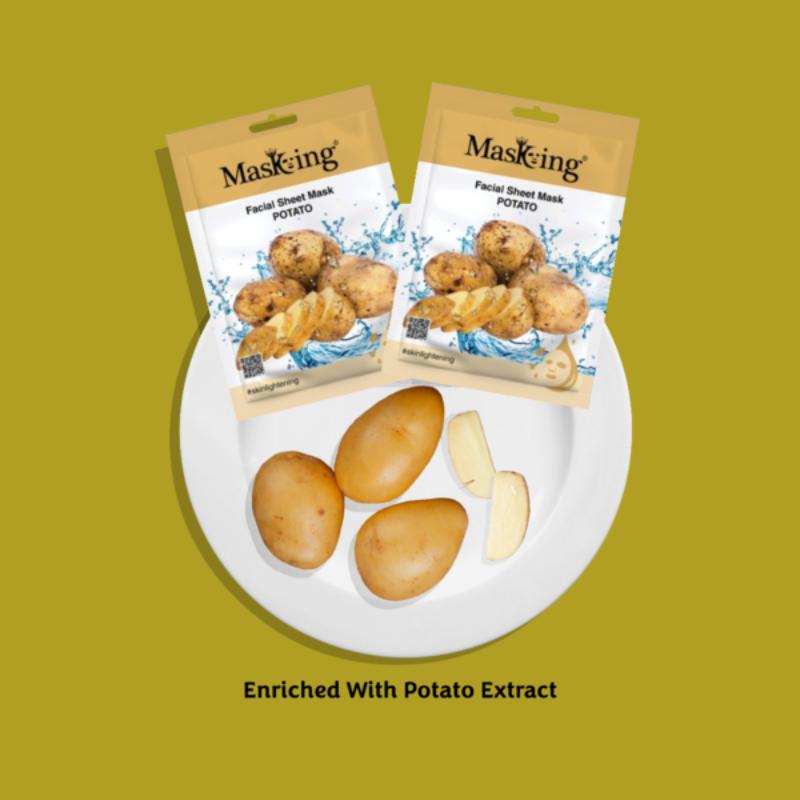 Masking Beauty Potato Facial Sheet Mask
