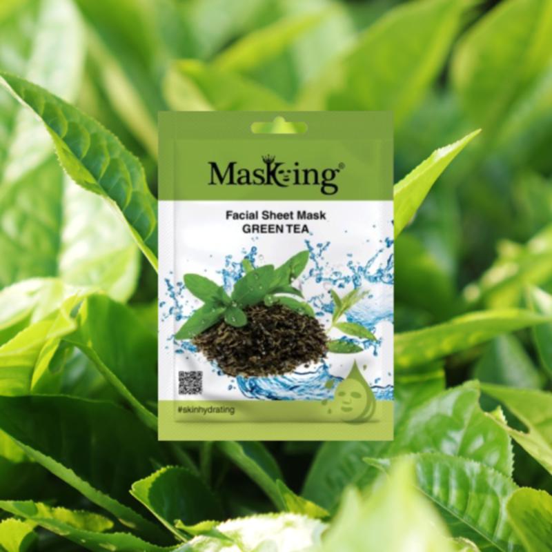 Masking Beauty Green Tea Facial Sheet Mask