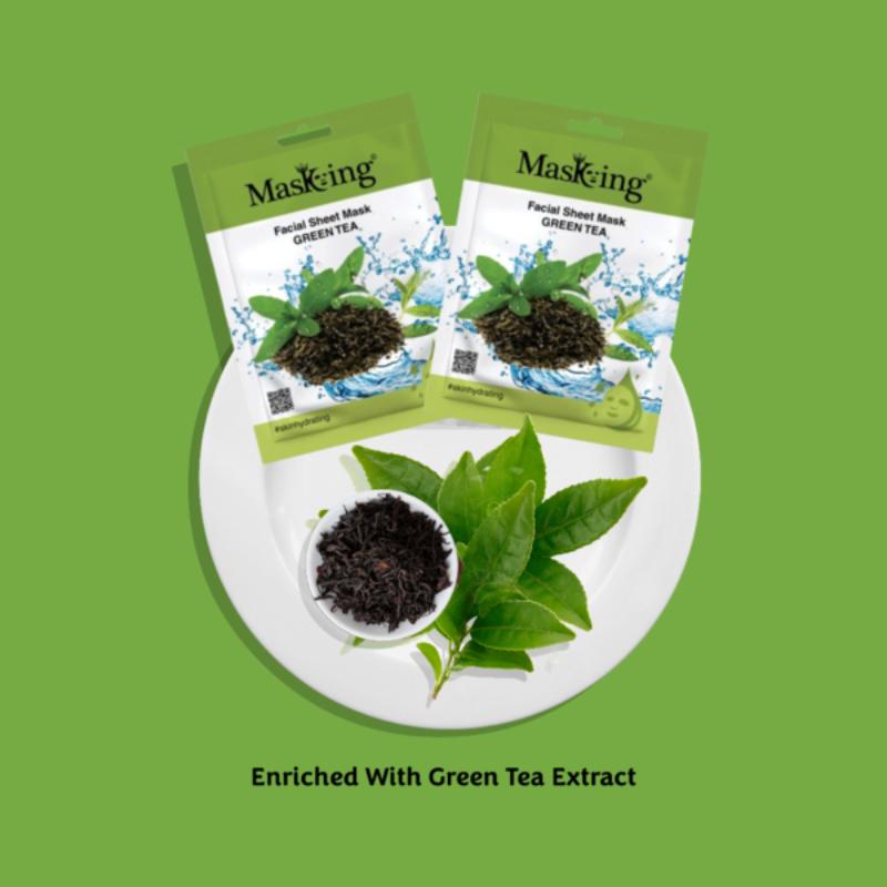 Masking Beauty Green Tea Facial Sheet Mask