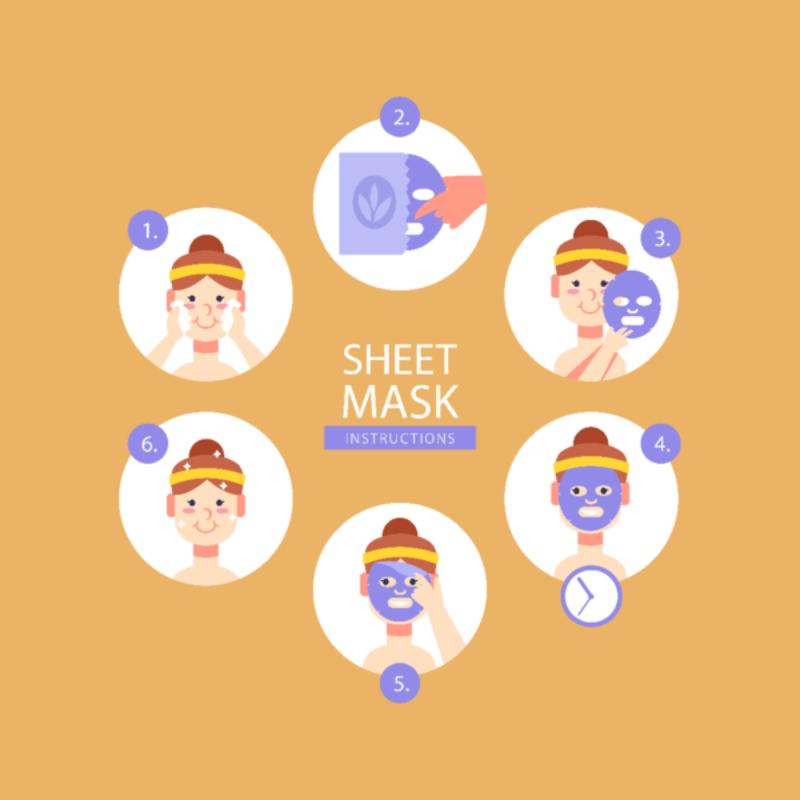 Masking Beauty Rice Facial Sheet Mask