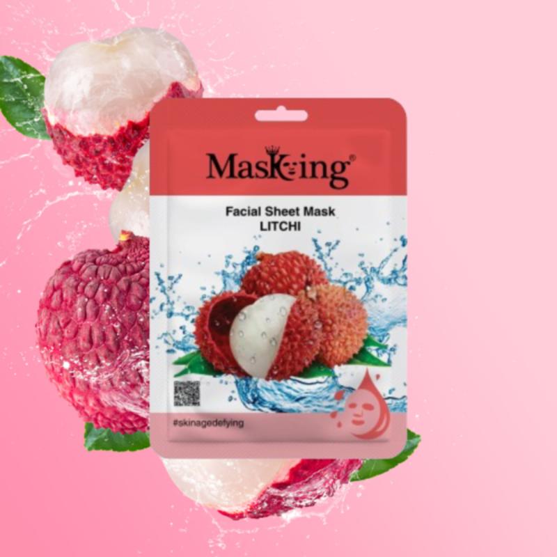 Masking Beauty Litchi Facial Sheet Mask