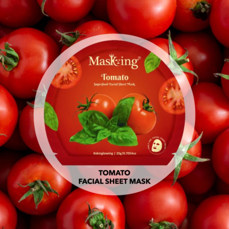 Masking Superfood Tomato Facial Sheet Mask
