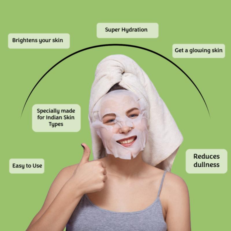Masking Superfood Cabbage Facial Sheet Mask