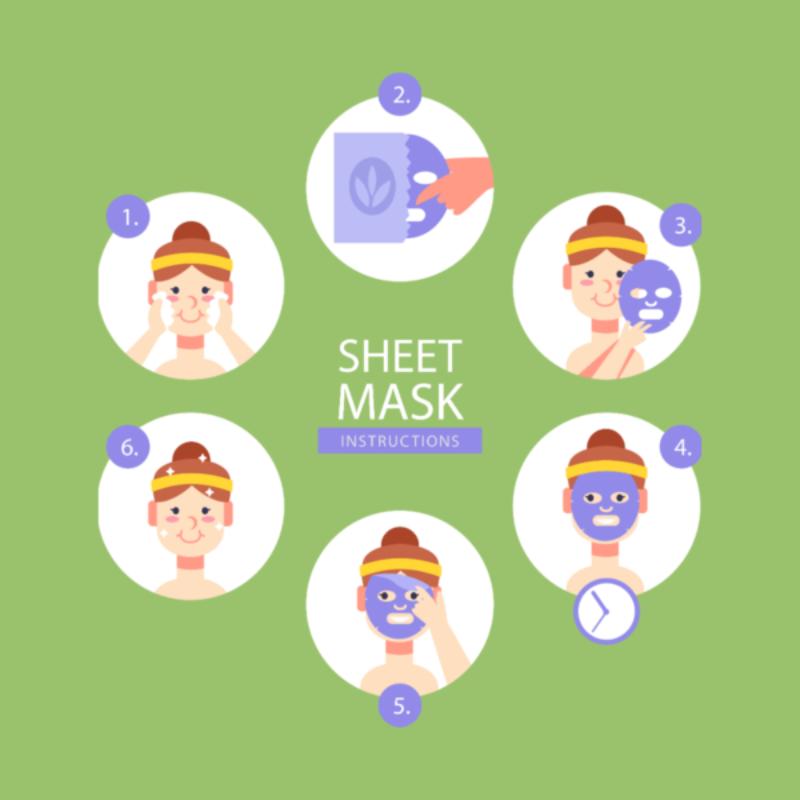 Masking Superfood Cabbage Facial Sheet Mask