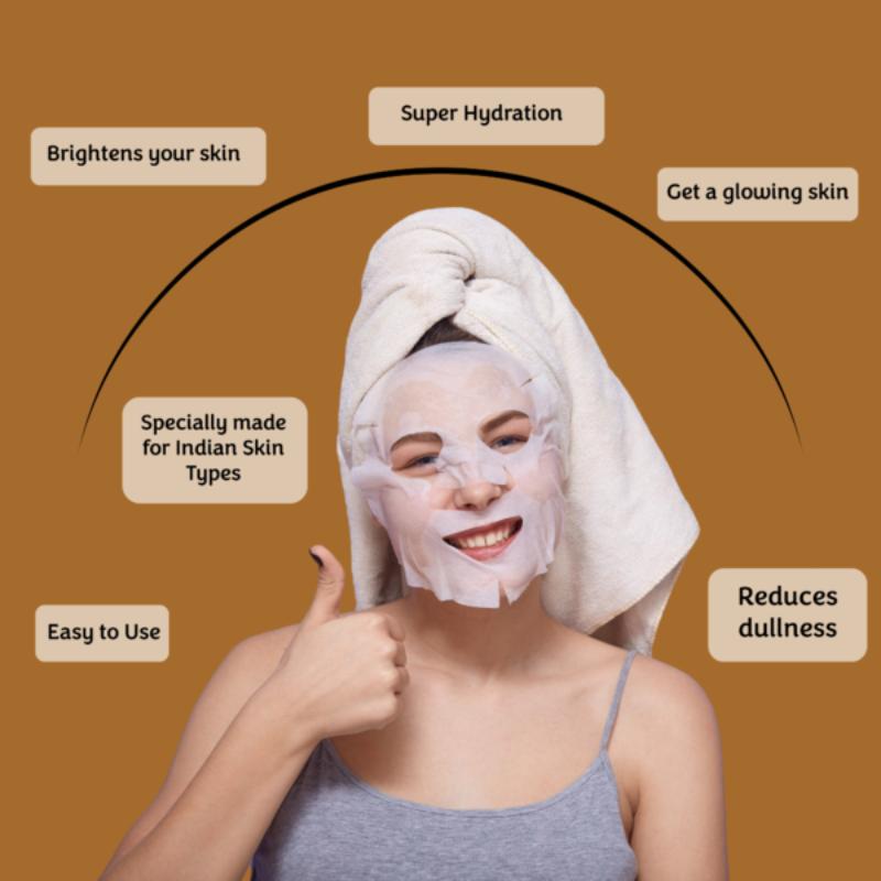 Masking Superfood Coconut Facial Sheet Mask