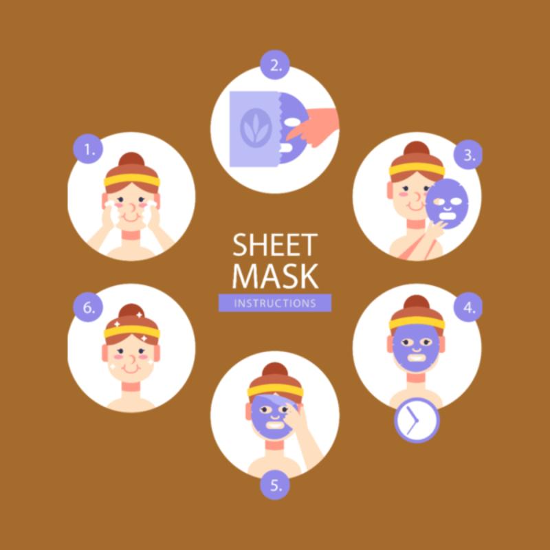 Masking Superfood Coconut Facial Sheet Mask