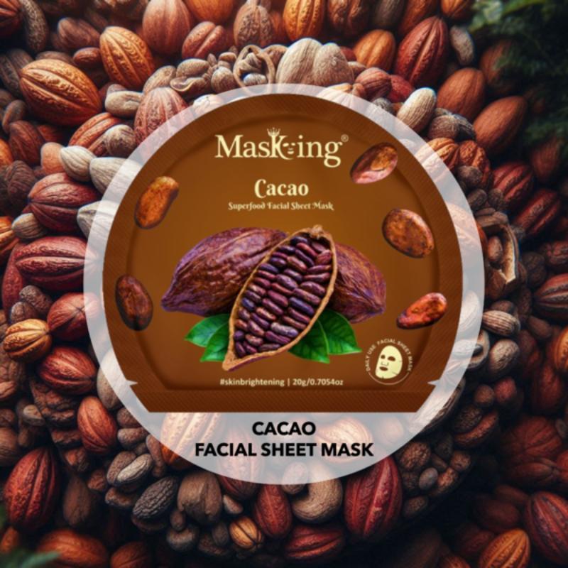 Masking Superfood Cacao Facial Sheet Mask