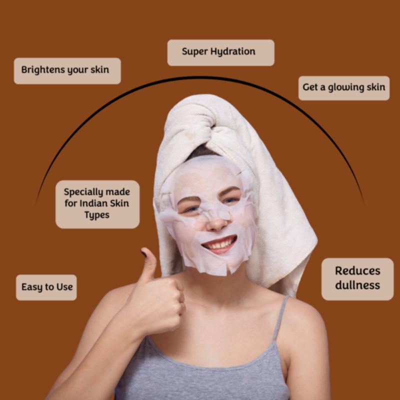 Masking Superfood Cacao Facial Sheet Mask