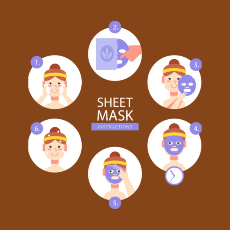 Masking Superfood Cacao Facial Sheet Mask