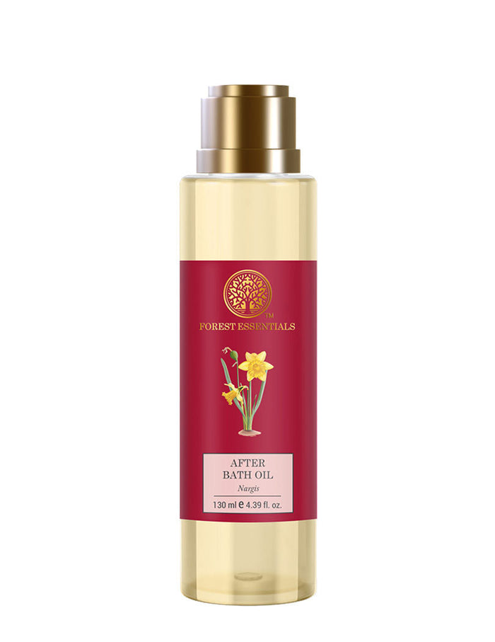 Forest Essentials After Bath Oil Nargis Ayurvedic Moisturizing & Nourishing Shower Oil