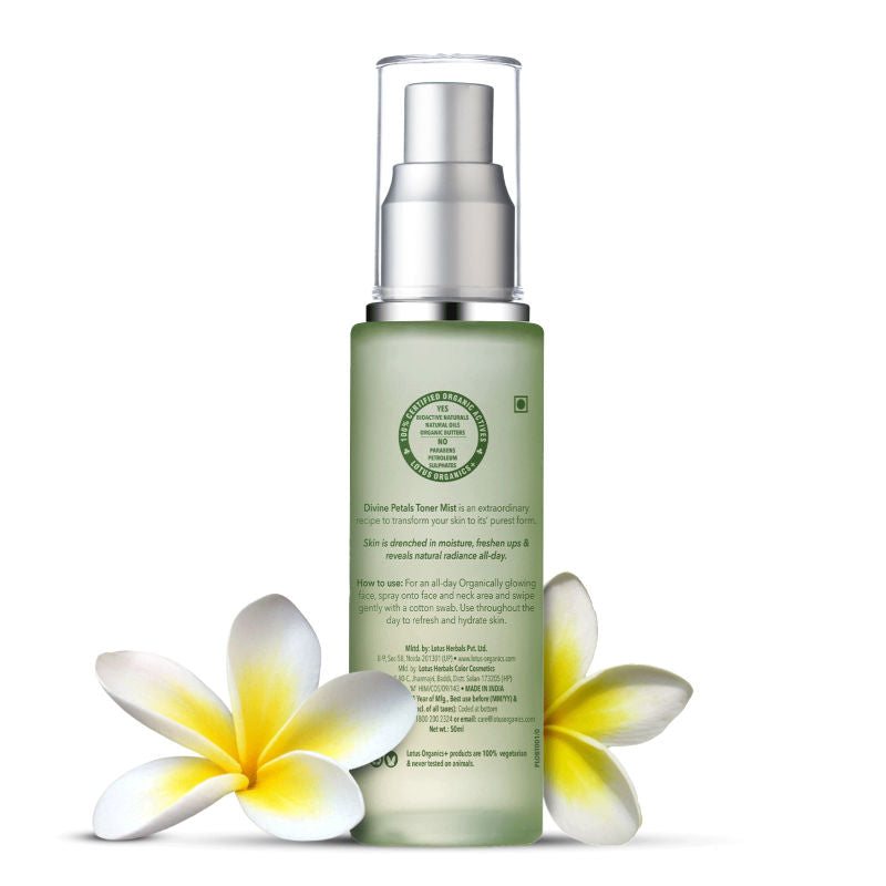 Lotus Organics Divine Petals Toner-Mist