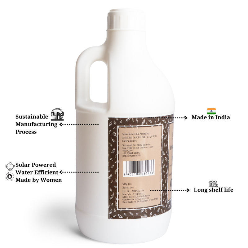 Rustic Art Organic Orange Neem Hand Wash