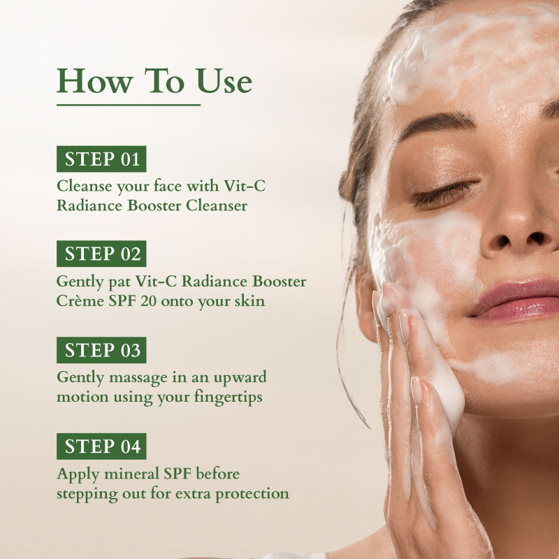 Lotus Organics Vit-C Radiance Booster Cleanser - Lemon Verbena