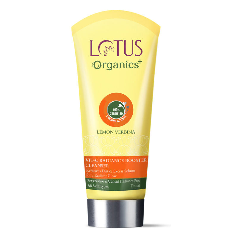 Lotus Organics Vit-C Radiance Booster Cleanser - Lemon Verbena