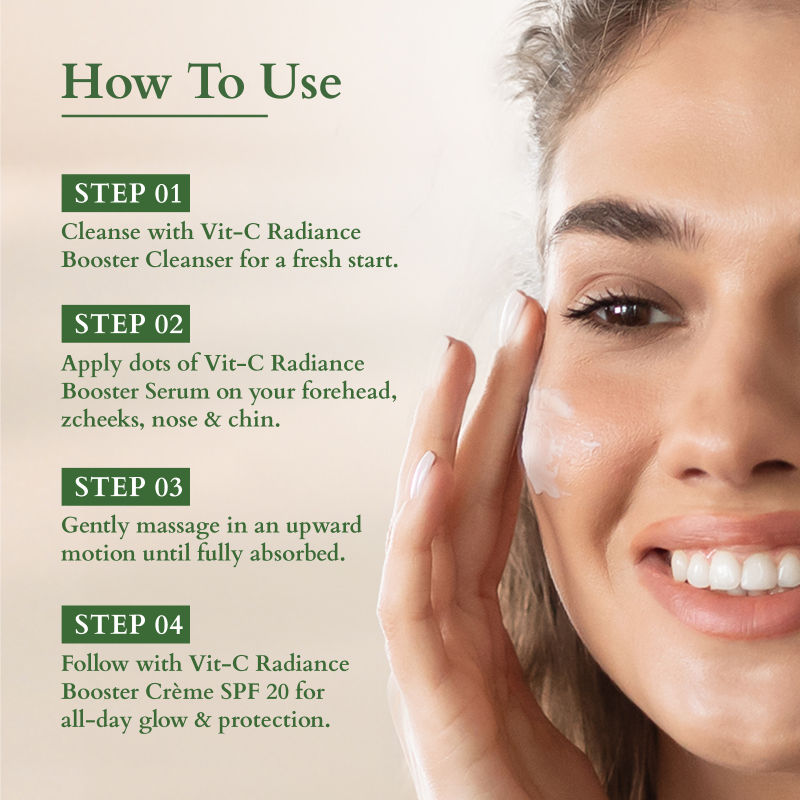 Lotus Organics Vit-C Radiance Booster Serum - Lemon Verbena
