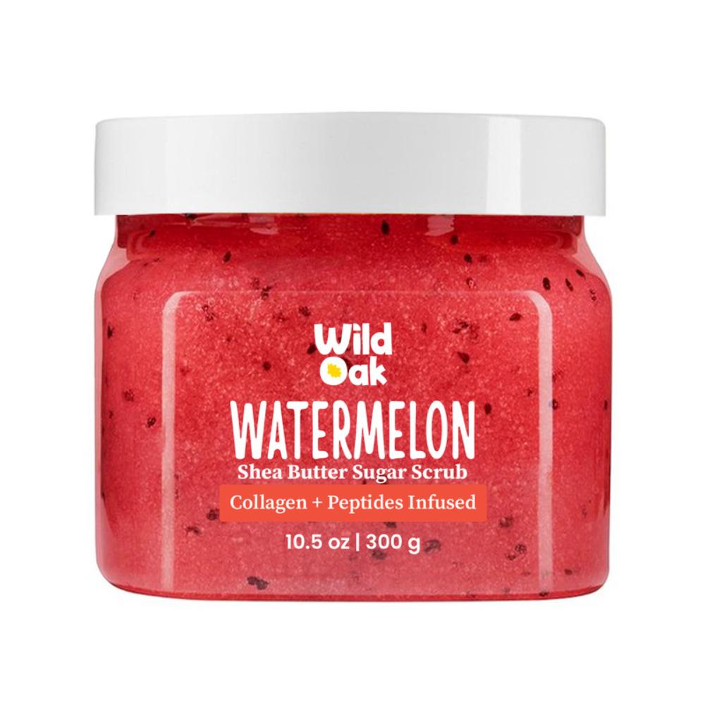 Wild Oak Watermelon Shea Butter Sugar Body Scrub