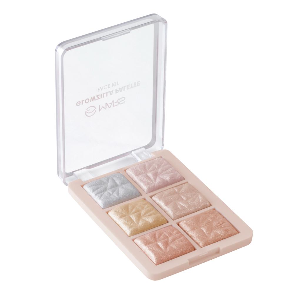 MARS Glowzilla 6 Shade Face Highlighter Palette