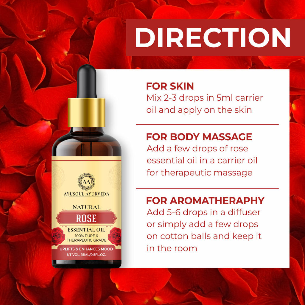 Ayusoul Ayurveda Rose Essential Oil